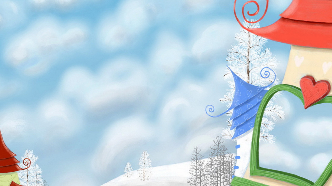 А за окном зима