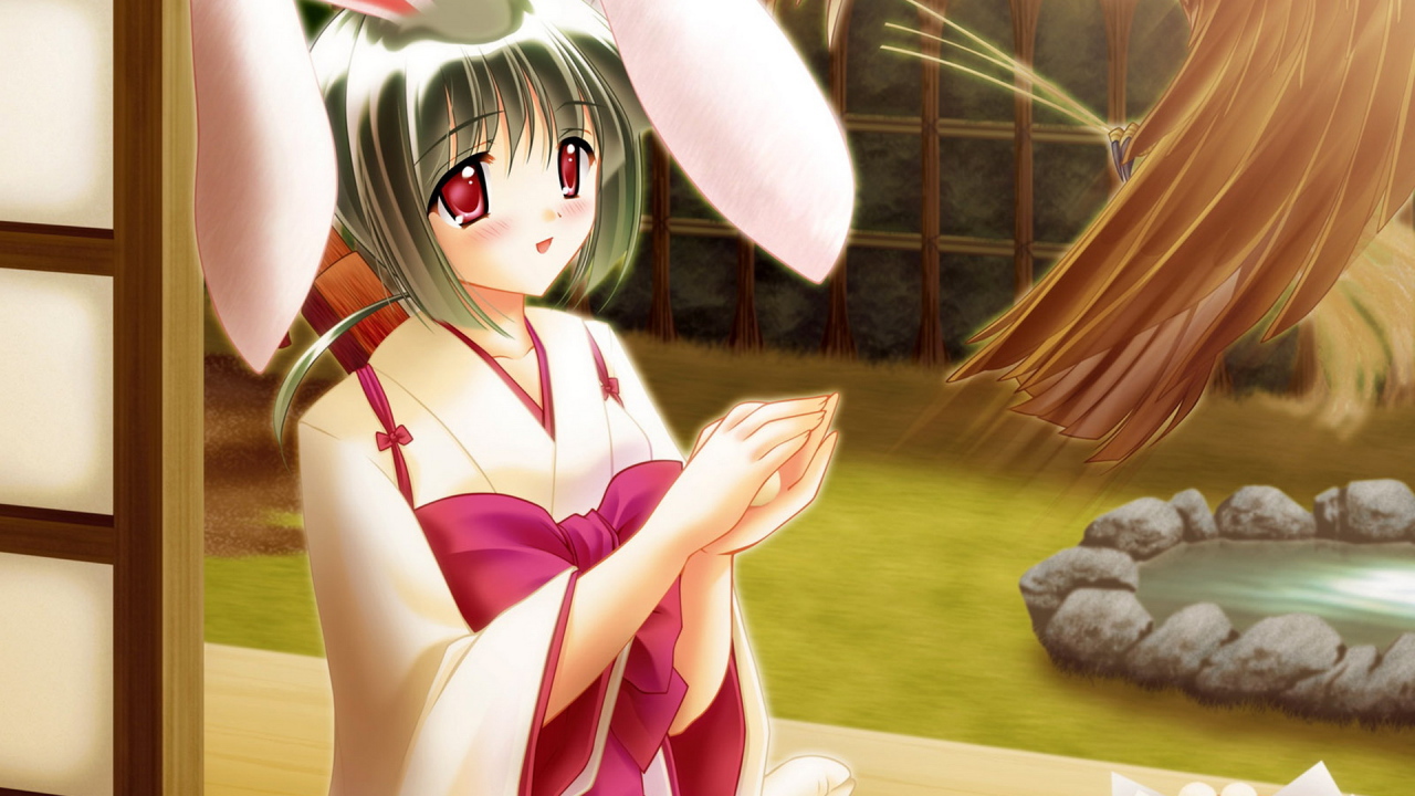 Девочка-зайка