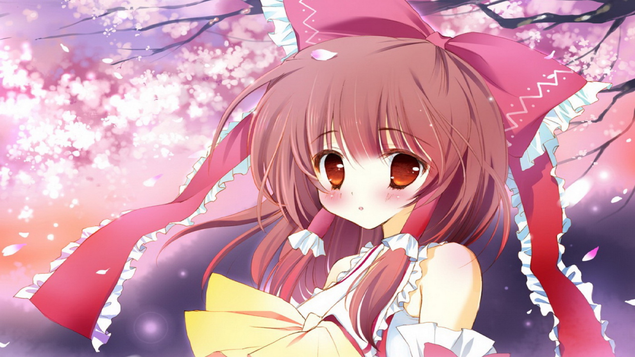 Девочка с бантом