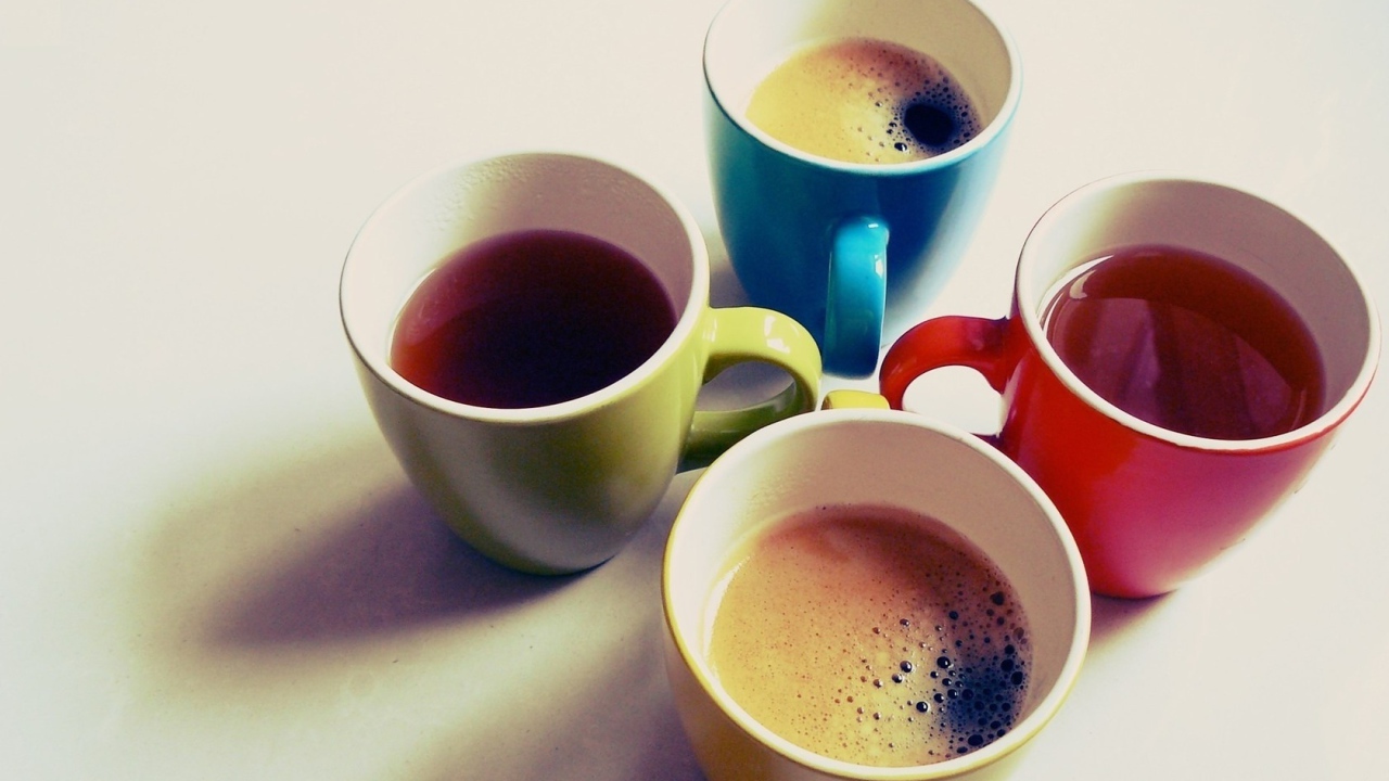 Разноцветные кружки