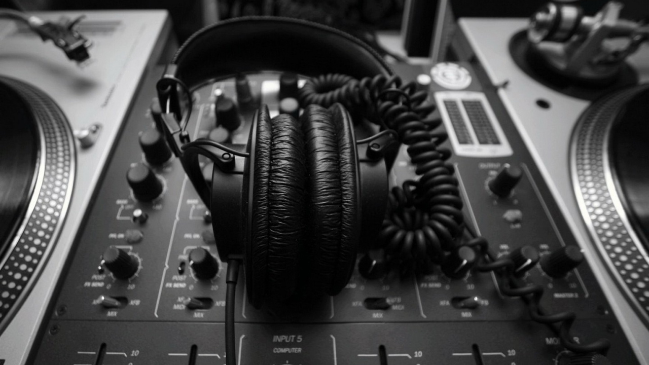 Диджейский пульт