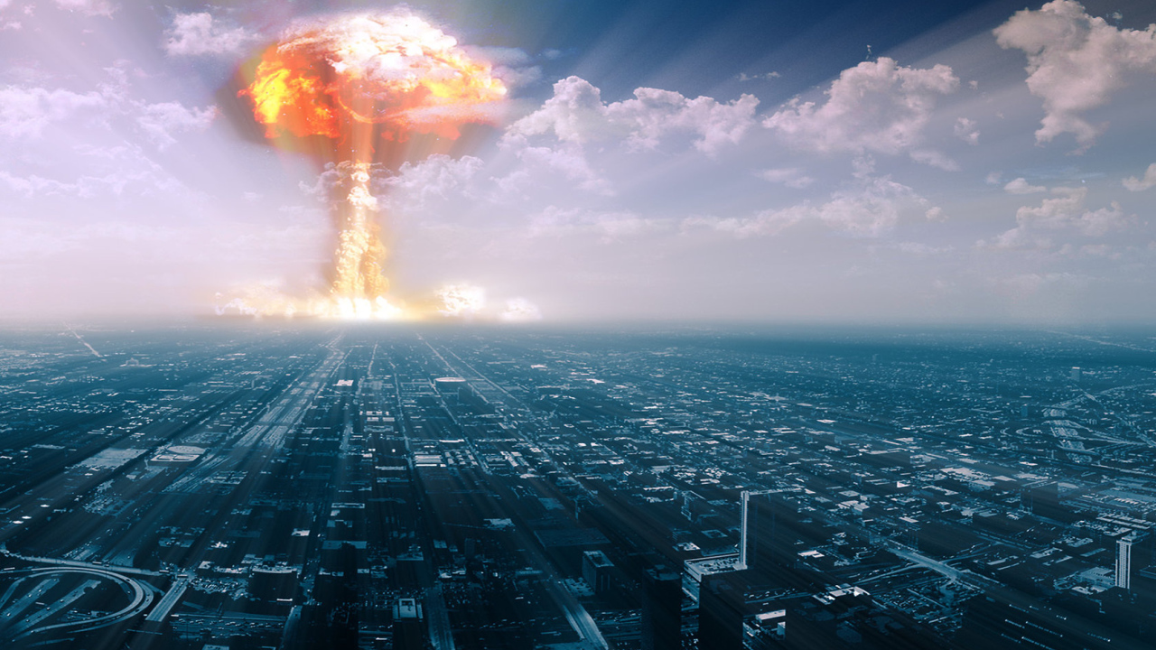 Взрыв в городе