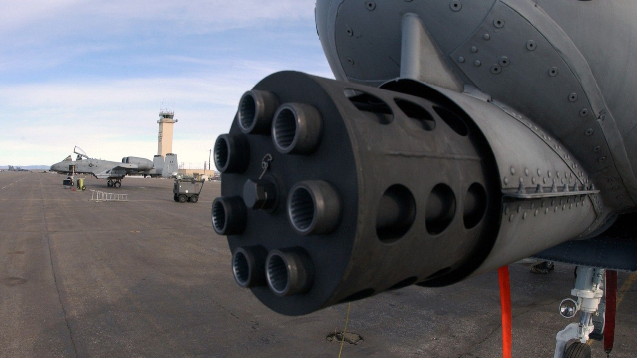 Пулемет на истребителе