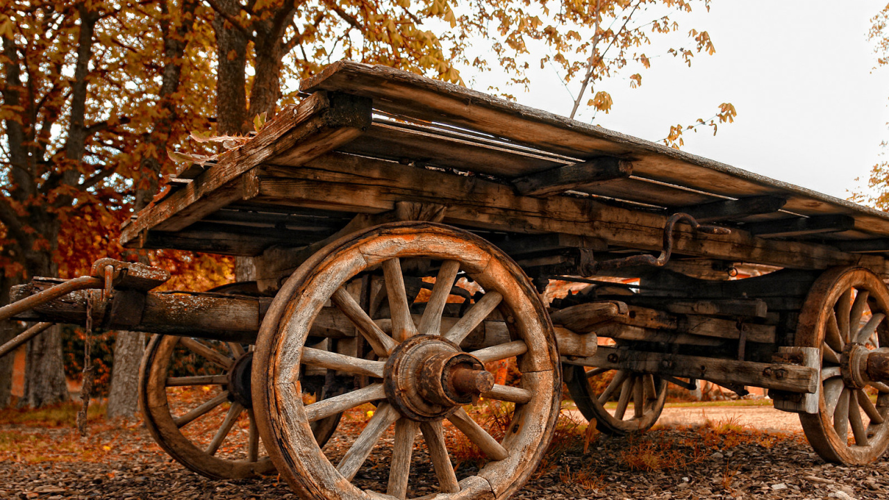 Старая телега
