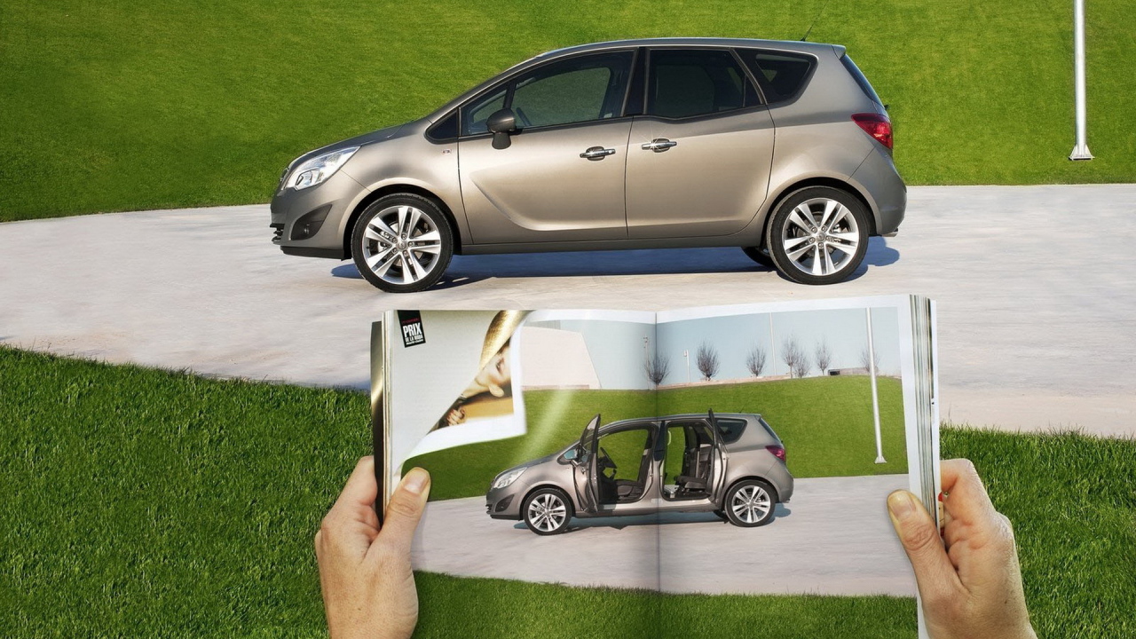 Опель Мерива мечта в руках