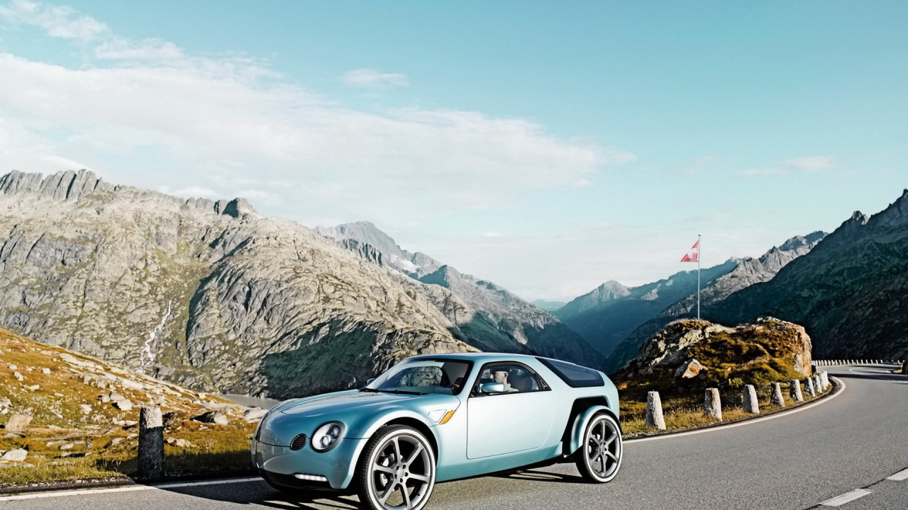 Mindset I по дороге среди горных вершин