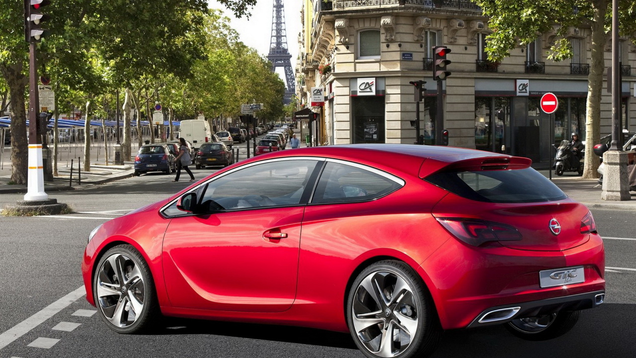 2010 Опель-GTC Париж Концепт