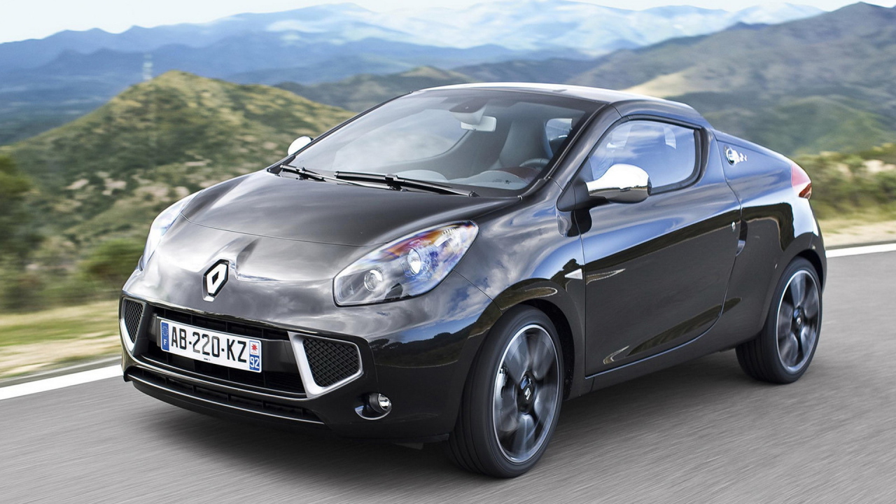 Renault Wind в горах