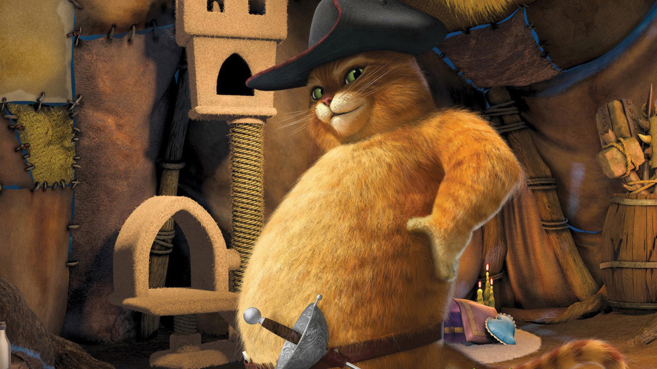 Шрэк навсегда. Кот