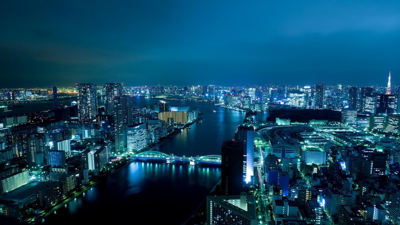 Ночной Токио