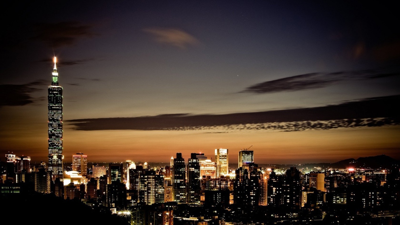 Тайбей, небоскребы