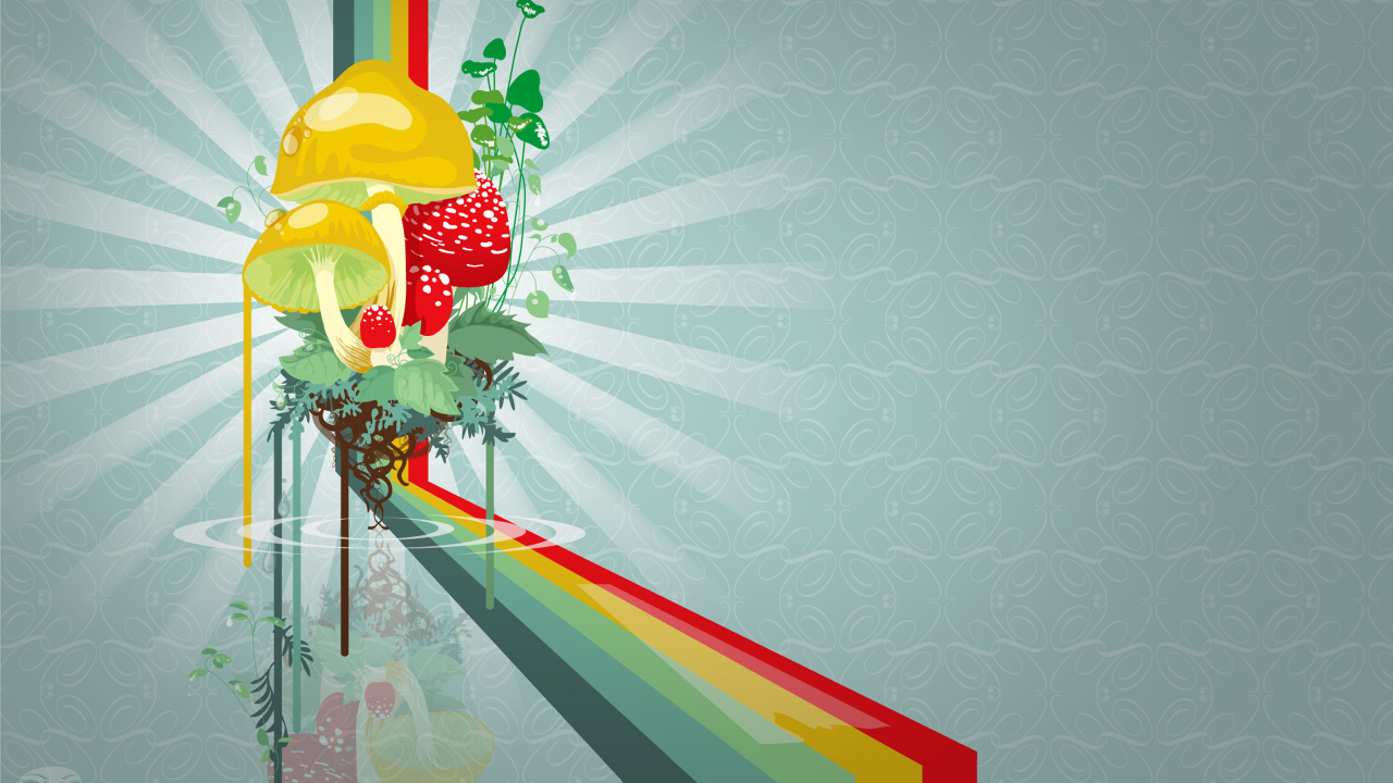 Грибная радуга