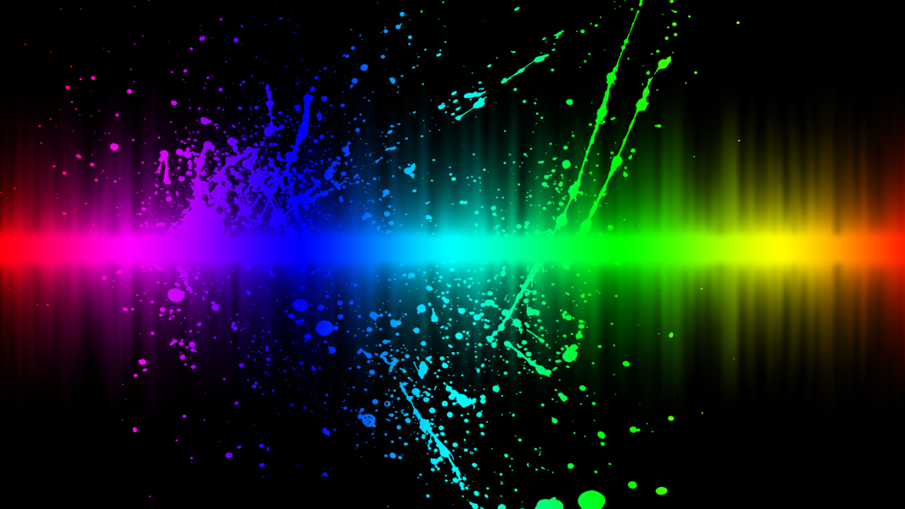 Яркая краска