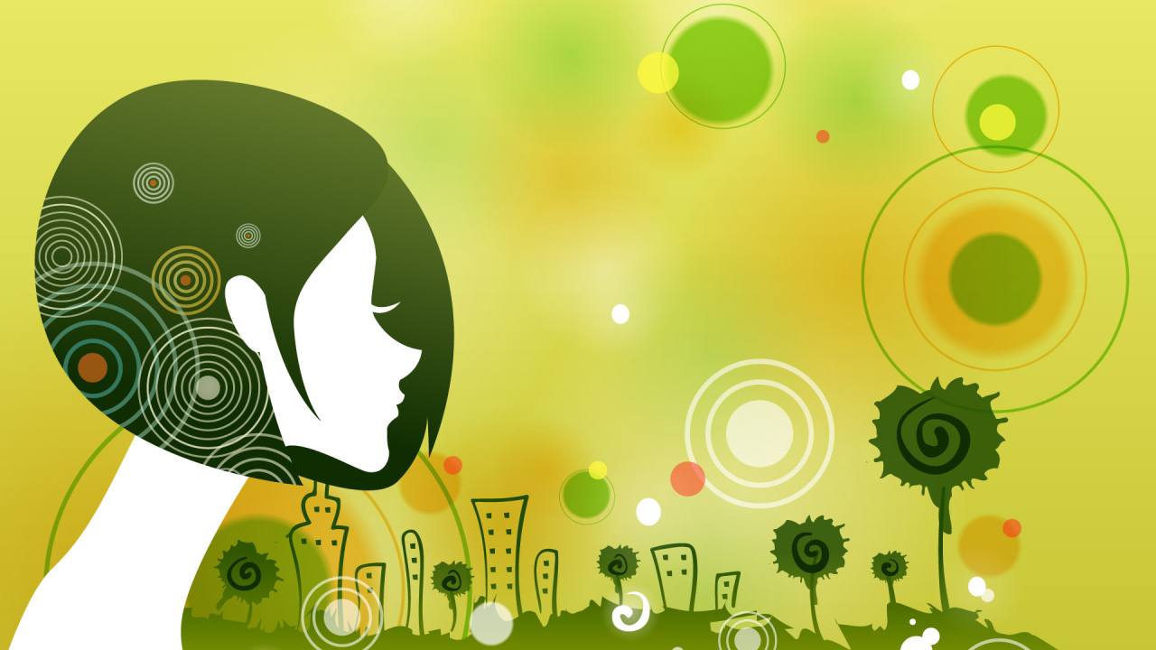 Зеленый город