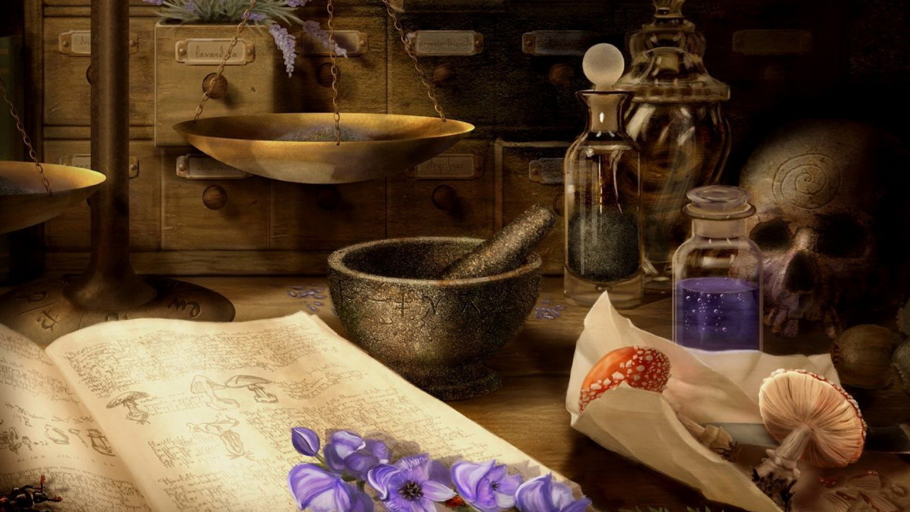 Приготовление снадобья