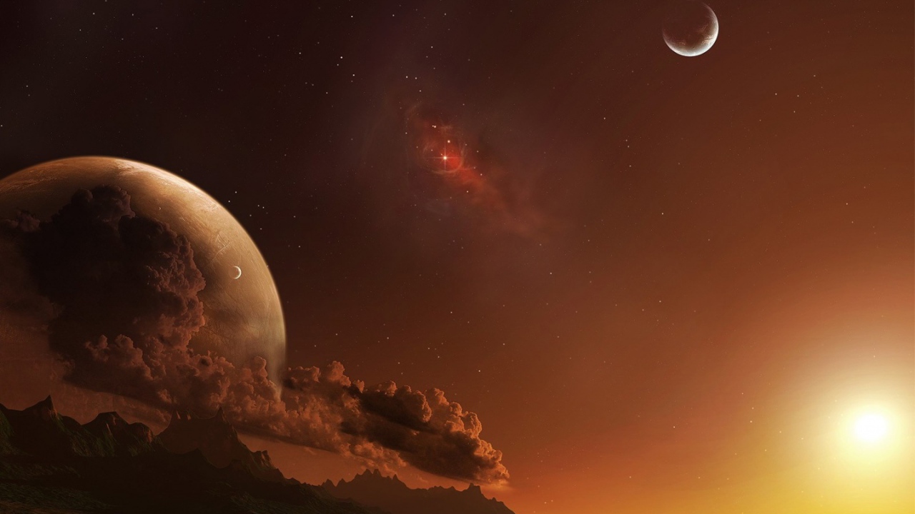 Закат на Пандоруме