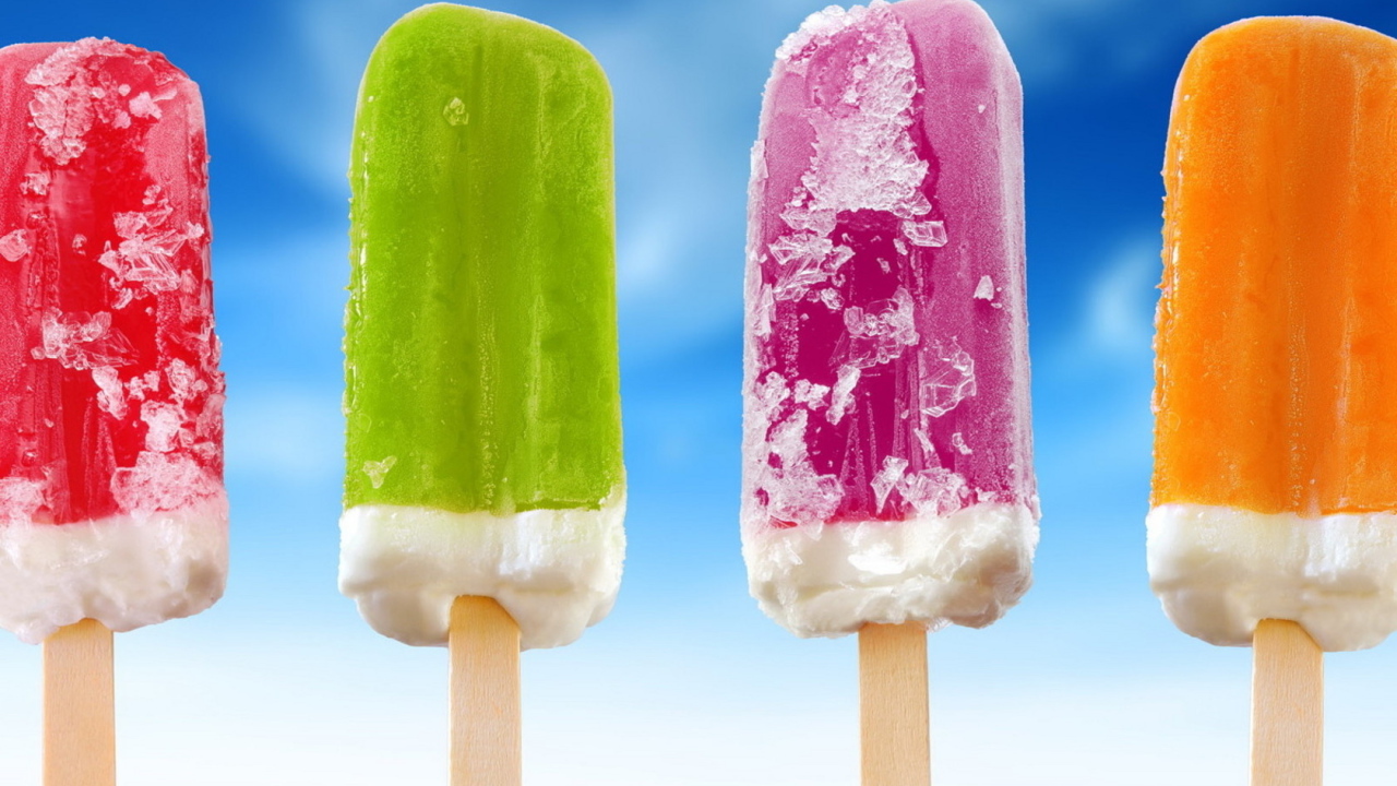 Мороженое на палочке