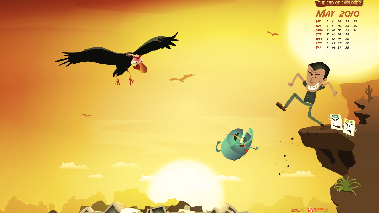 Прощай Explorer, Май 2010