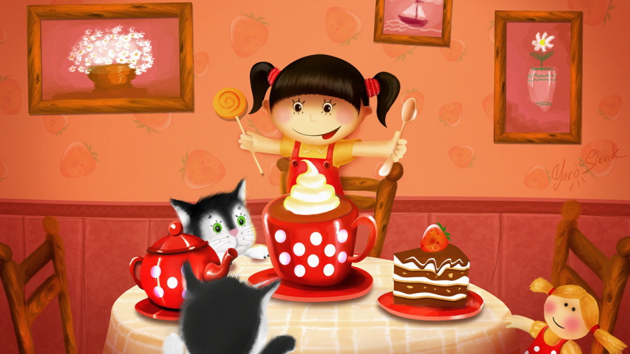 За праздничным столом