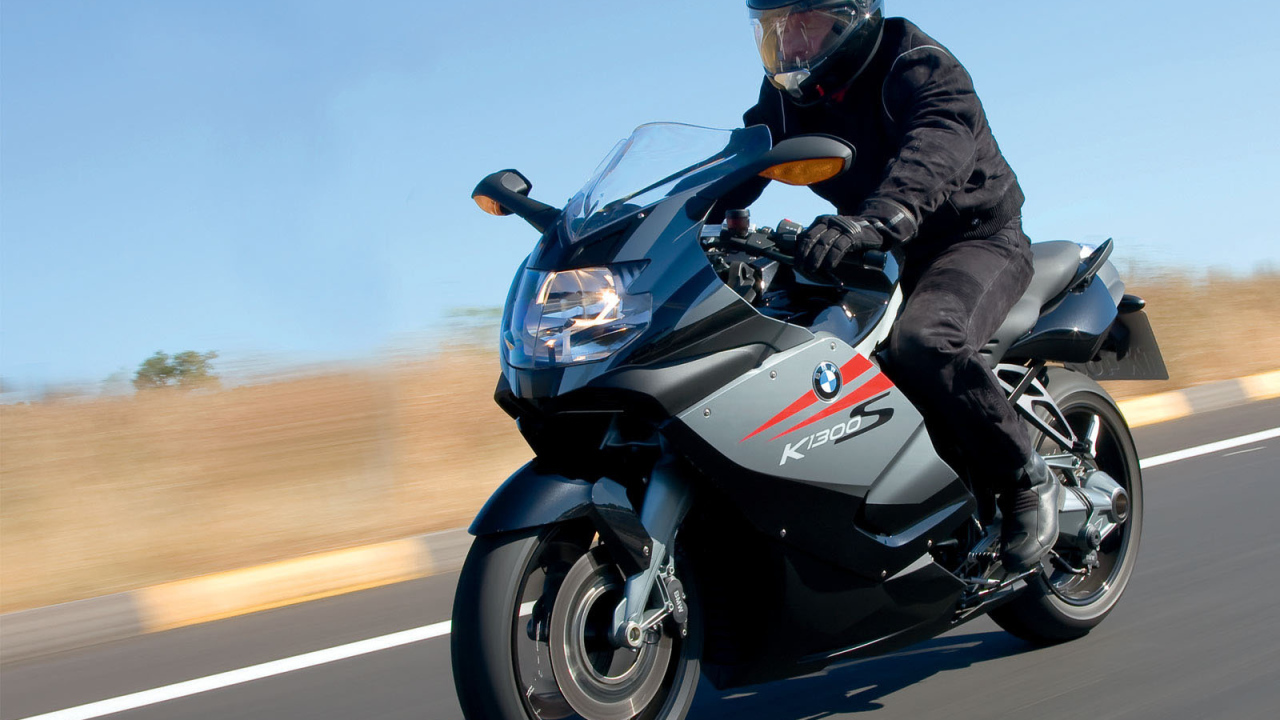 БМВ К1300 в движении