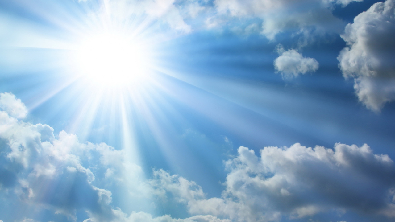 Голубое небо