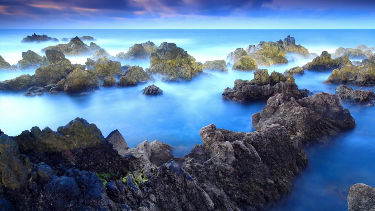 Рифы в тумане