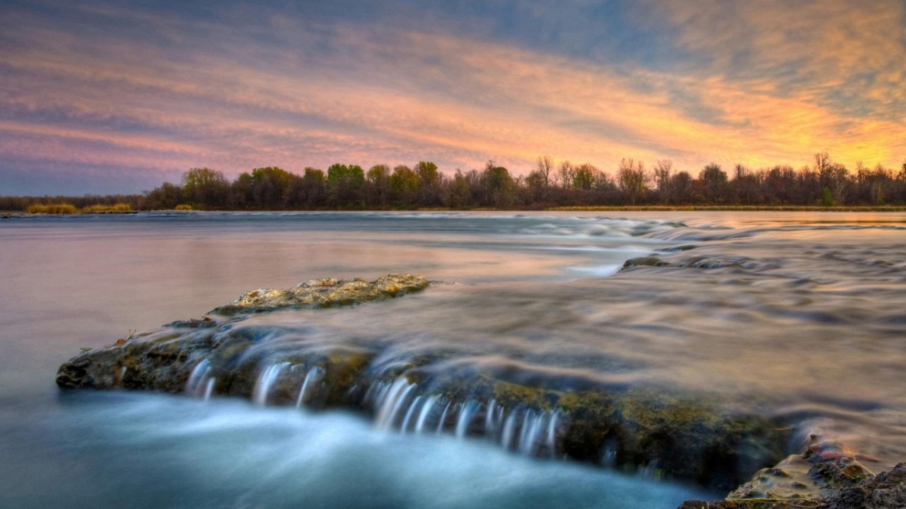 Закат в Квебеке