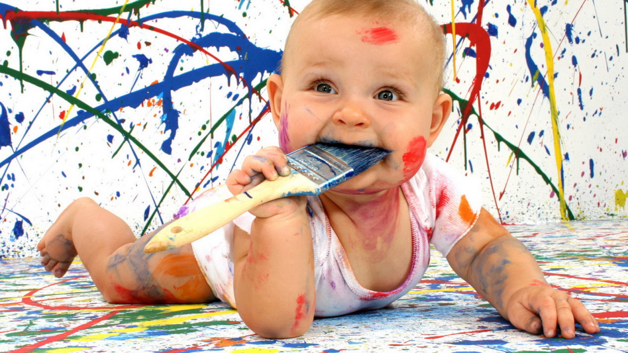 Юный художник