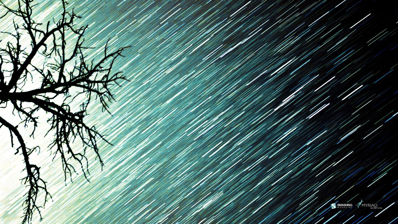 Сильный дождь ливень