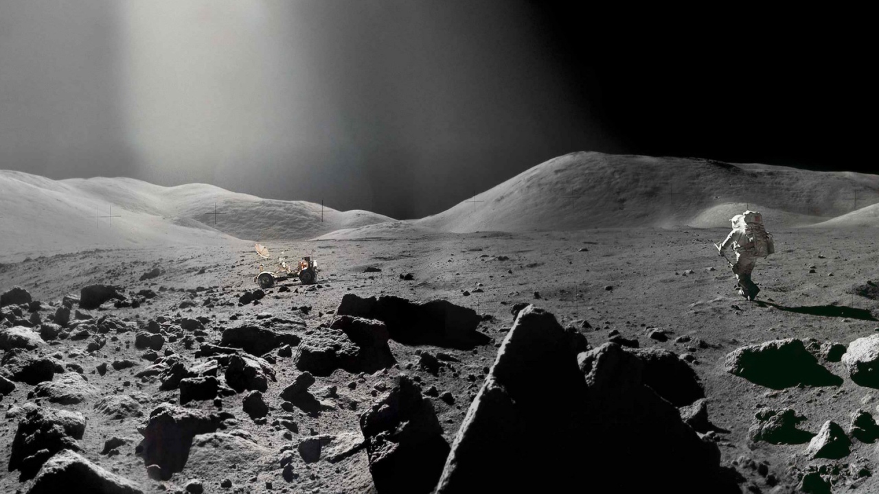 Люди на Луне