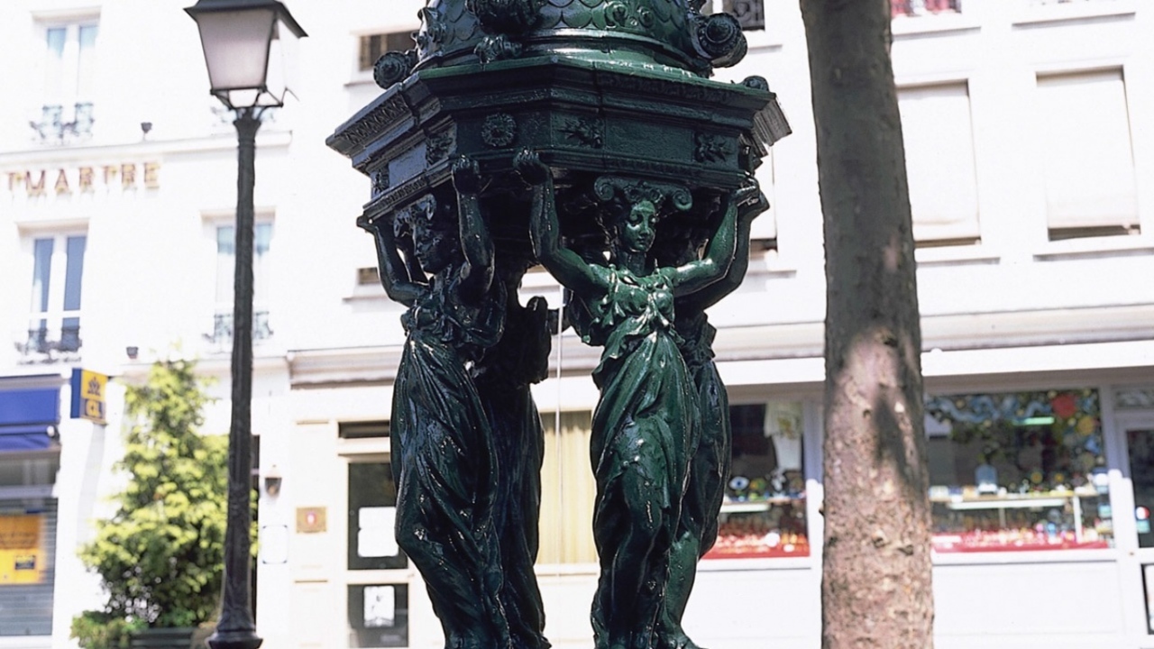 Фонтан Париж