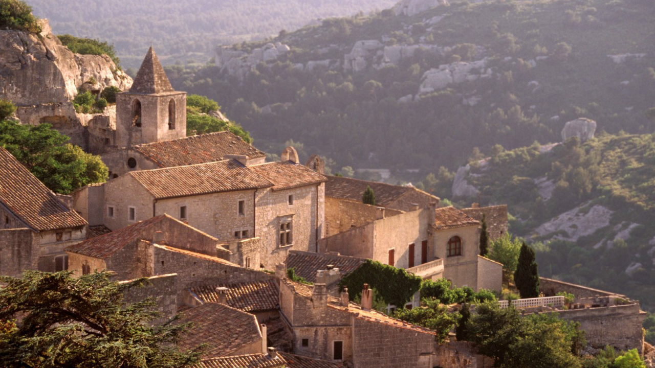 Деревня Les Baux