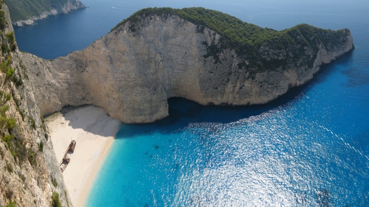 Остров Закинтос, Греция. Бухта Навагио
