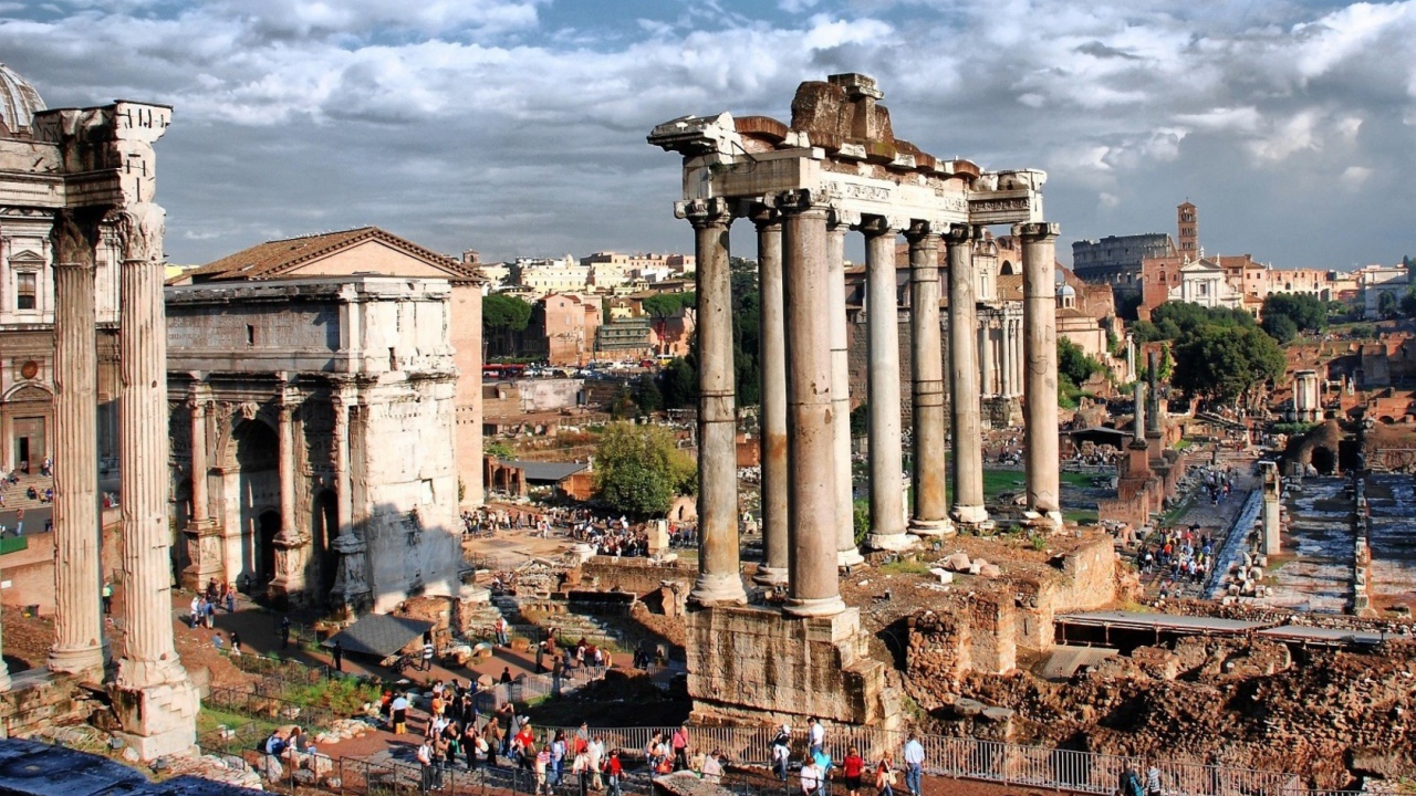 Развалины старого Рима