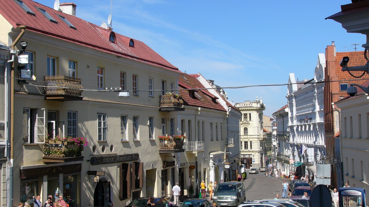 Старые улочки Вильнюса