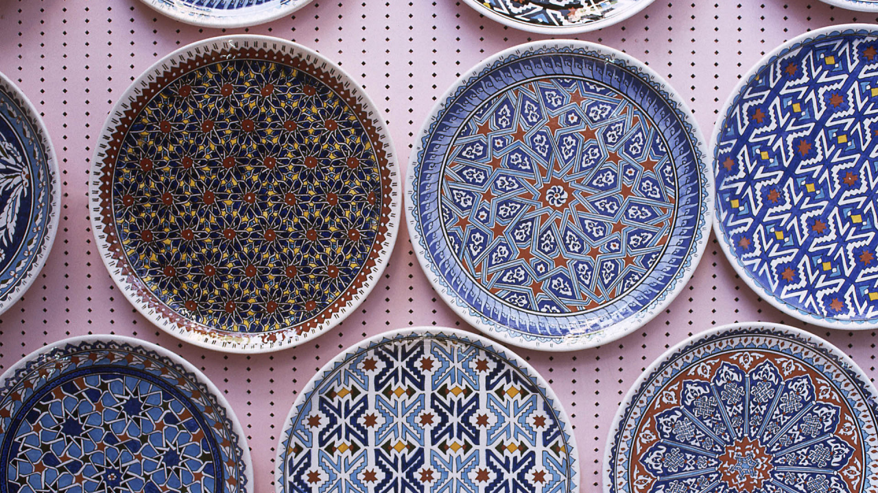 Расписные тарелки