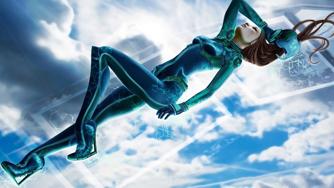 Девушка в облаках