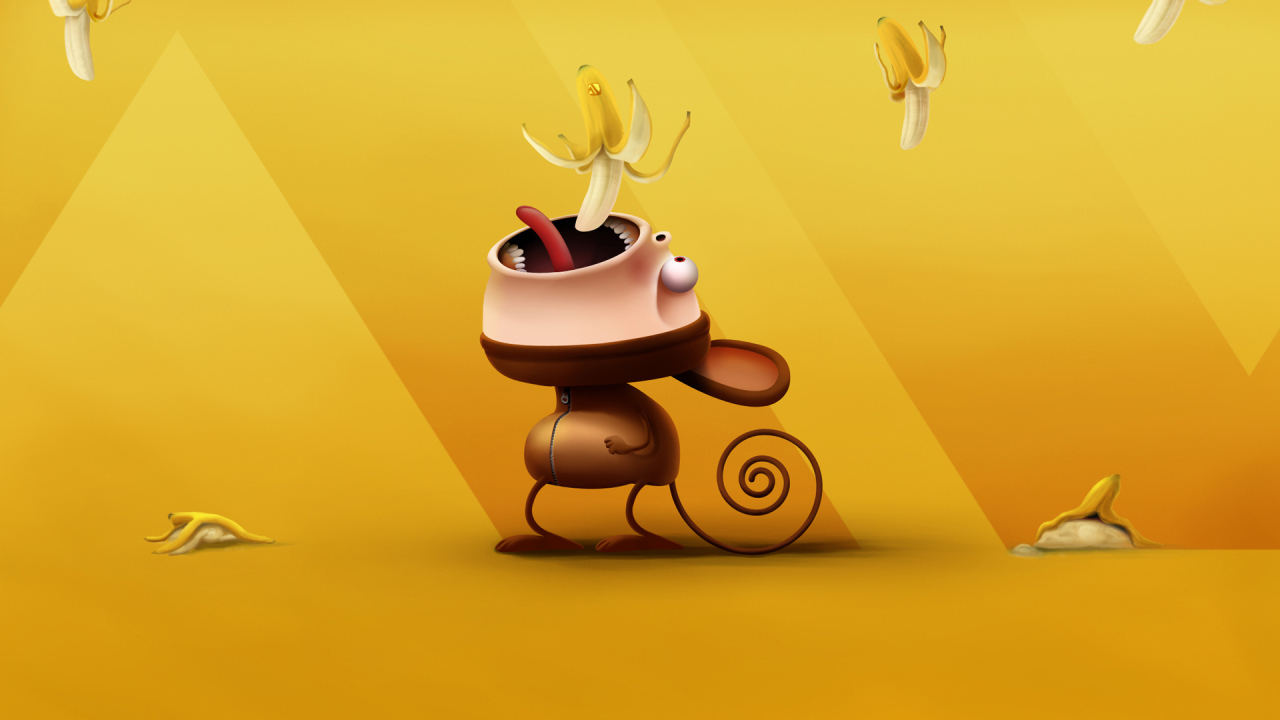 Обезьянка и бананы