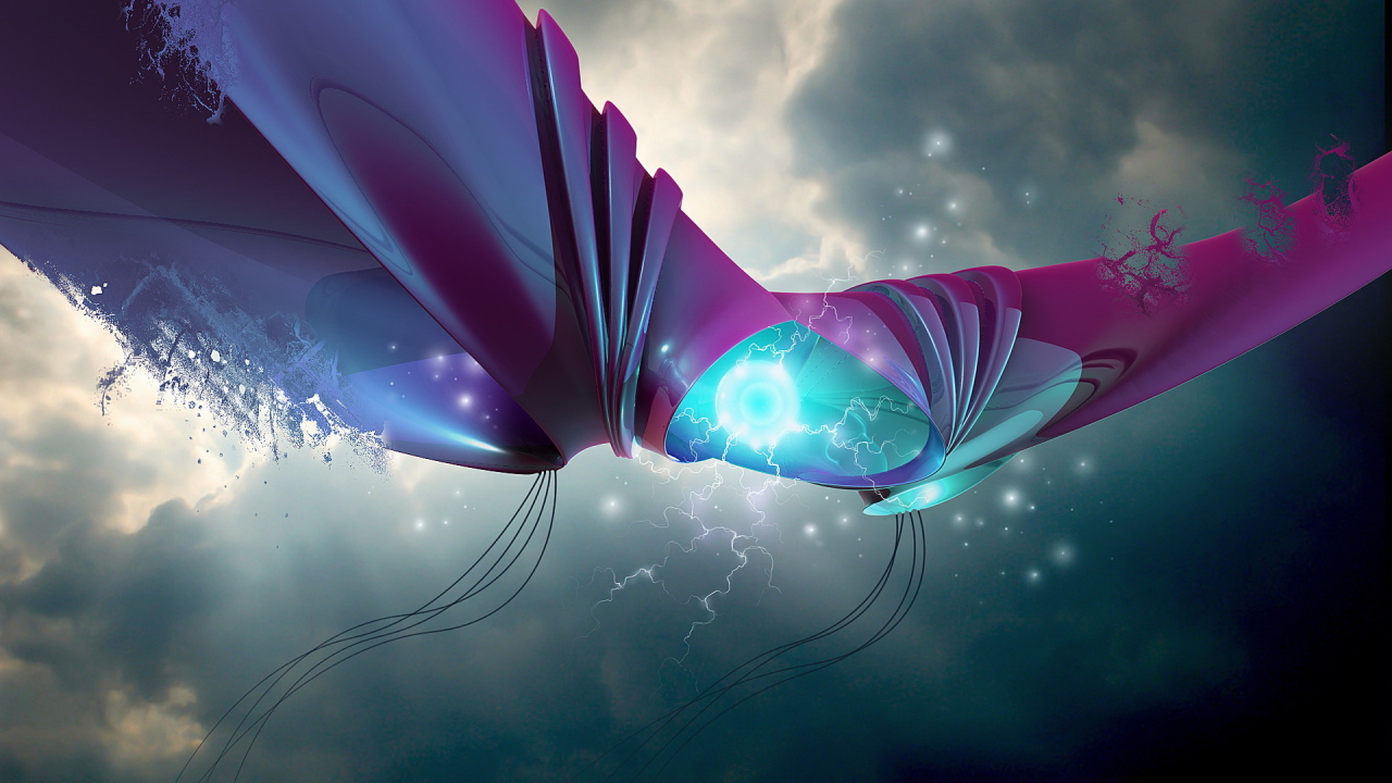 Разряд молнии