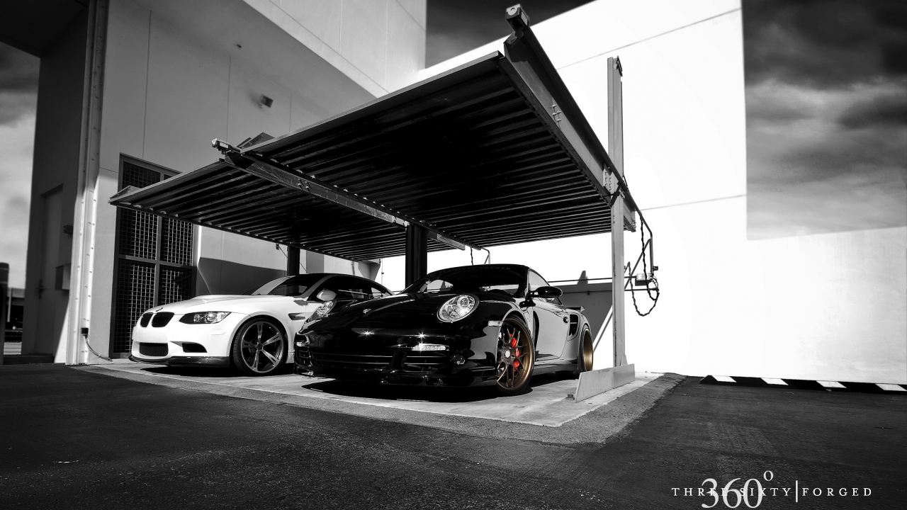 БМВ М3 и Порше 997