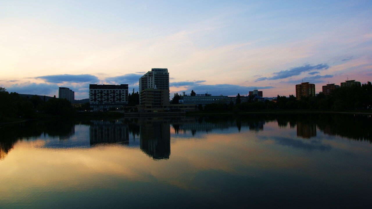 озеро в Братиславе