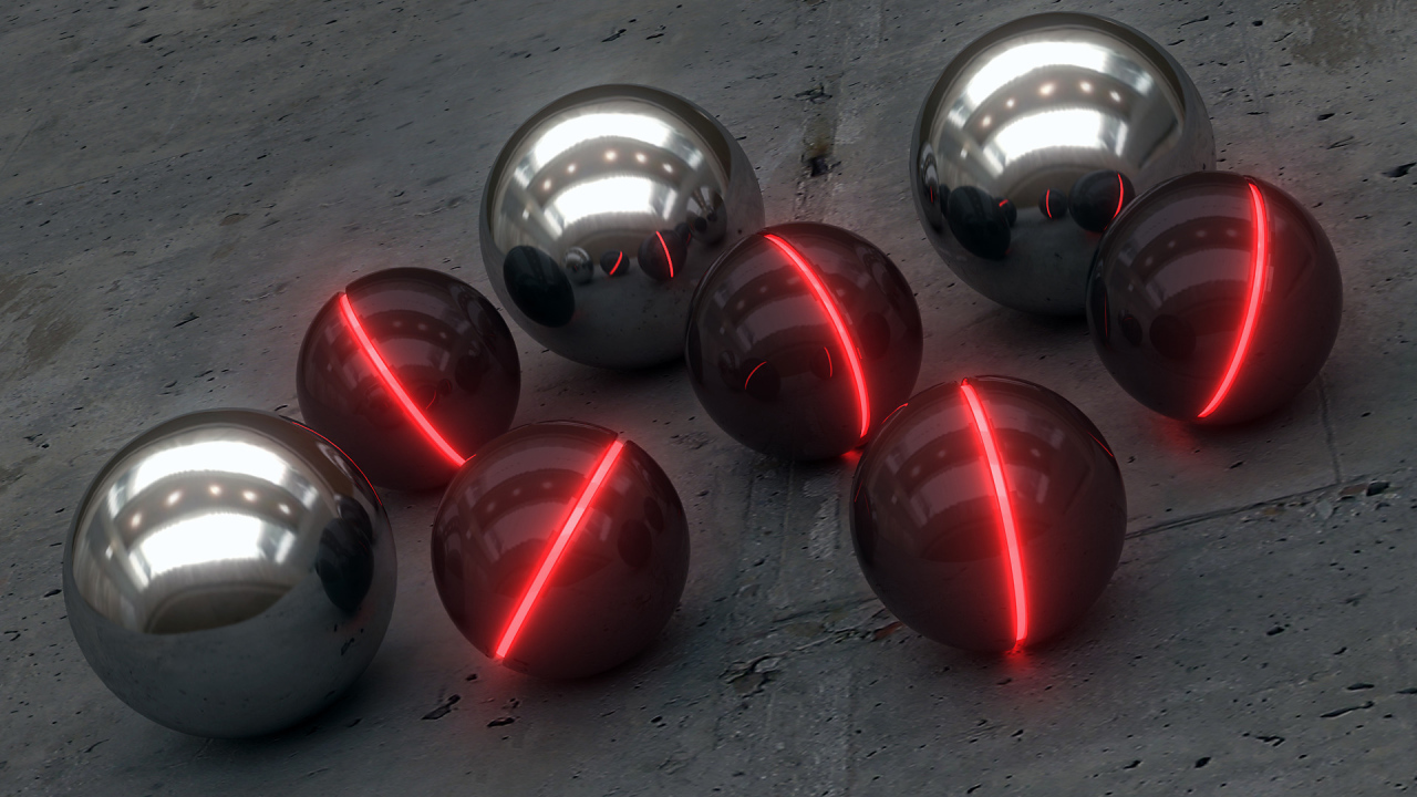 Пылающие шары