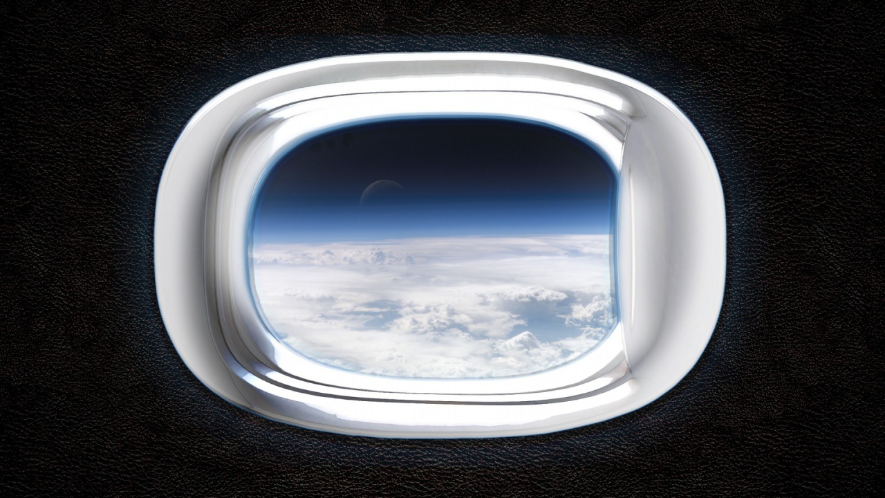 Небо из иллюминатора