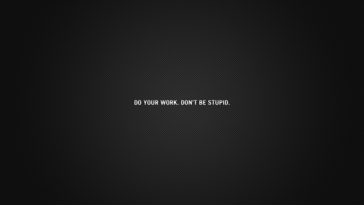 Небольшая мотивация