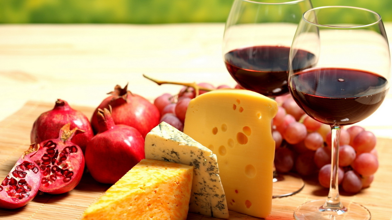 Вино и сыры