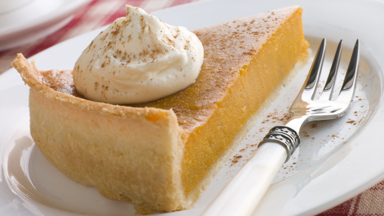 Пирог с кремом