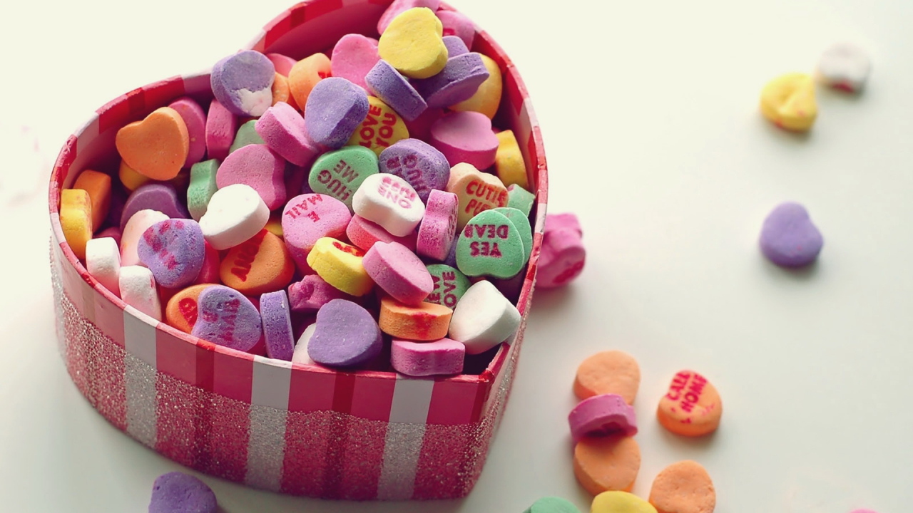 Мармеладные сердечки