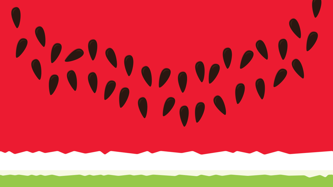 Арбузная улыбка