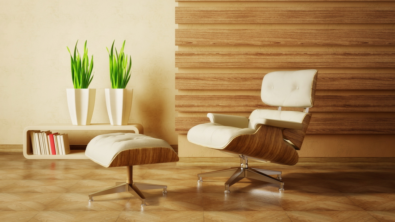 Кресло в комнате