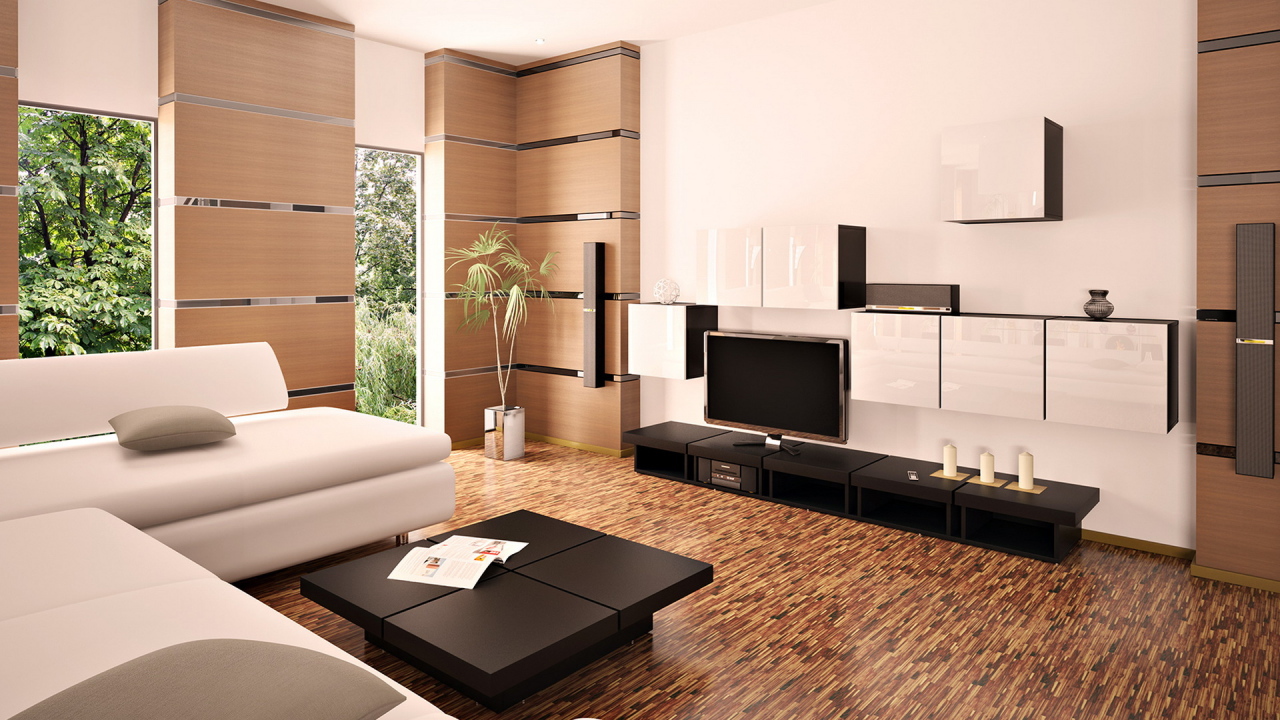 Гостиная в стиле модерн